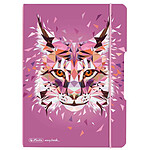 HERLITZ Carnet de notes my.book flex Wild Animals Lynx, A5