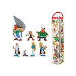 Asterix -  Tubo 7 figurines personnages d' Astérix 4 à 10 cm