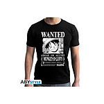 One Piece - T-shirt Wanted Luffy - Taille XS