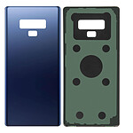 Clappio Cache Batterie Samsung Galaxy Note 9 Vitre Arrière Façade de Remplacement - Bleu