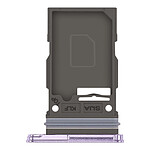 Clappio Tiroir Carte SIM de Remplacement pour Samsung Galaxy S21 FE  Violet