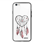 Evetane Coque iPhone 6/6s Coque Soft Touch Glossy Attrape coeur Design