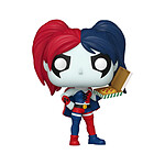 DC Comics : Harley Quinn Takeover - Figurine POP! Harley with Pizza 9 cm