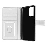 Avizar Housse Xiaomi Redmi Note 10s Porte-carte Fonction Support Vidéo blanc