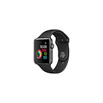 Apple Watch serie 2 GPS Gris sidéral Noir 38mm reconditionné