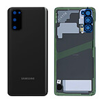 Clappio Cache Batterie pour Samsung Galaxy S20 Façade Arrière de Remplacement Noir