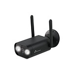 Nivian - Caméra WiFi 2K fixe avec IA et lumière Noir