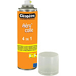 CLÉOPÂTRE Spray Colle 250ml Glue Aérocol 4 en 1 (repositionnable, ajustable, orientable)