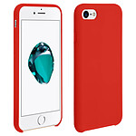 Avizar Coque iPhone SE 2022 / 2020 et 8 / 7 Souple Soft Touch Anti-rayures Rouge