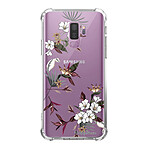 LaCoqueFrançaise Coque Samsung Galaxy S9 Plus anti-choc souple angles renforcés transparente Motif Fleurs Sauvages