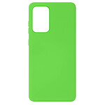 Avizar Coque Samsung Galaxy A72 Silicone Semi-rigide Finition Soft Touch Fine Vert