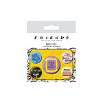 Friends - Pack 5 badges Quotes