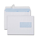 GPV Boîte de 500 enveloppes blanches C5 162x229 80g fenêtre 45x100