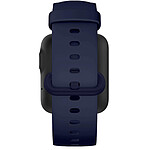 Avizar Bracelet Sport pour Xiaomi Redmi Watch et Mi Watch Lite Silicone Soft-touch Bleu Nuit