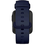 Avizar Bracelet pour Xiaomi Mi Watch Lite / Redmi Watch Silicone Soft touch Premium Bleu Marine Ajustable par Boucle Ardillon