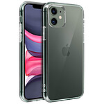 MOCCA Coque Apple iPhone 11 Rigide Bords Antichocs Cotés Bumper Transparent