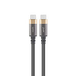 MOSHI USB C Monitor Cable  gris / or