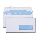 GPV Boîte de 500 enveloppes blanches DL 110x220 90 g fenêtre 35x100