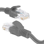 LinQ Câble Réseau Ethernet RJ45 Catégorie 6 Connexion Rapide Fiable 50m  Gris