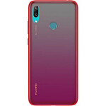 Color Block Pack de Protection Colorblock pour Huawei Y7 2019 Rose