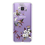 LaCoqueFrançaise Coque Samsung Galaxy S9 360 intégrale transparente Motif Fleurs Sauvages Tendance