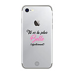 Muvit Coque pour iPhone 6 / 6S / 7 / 8 / SE Loove avec Motifs Belle Objectivement Transparent