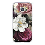 LaCoqueFrançaise Coque Samsung Galaxy S7 360 intégrale transparente Motif Fleurs roses Tendance