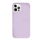 LaCoqueFrançaise Coque silicone liquide Lilas pour iPhone 13 Pro Max