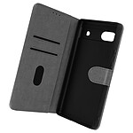 Avizar Housse pour Google Pixel 6A Clapet Portefeuille Fonction Support Vidéo  gris