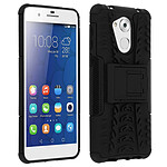 Avizar Coque Honor 6C Coque arrière Antichocs renforcé + Support intégré - Noir