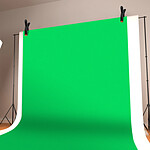 4smarts Toile de Fond Vert Studio Photo et Vidéo Design Pliable Compact