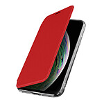 Avizar Etui folio Rouge Miroir pour Apple iPhone XS Max