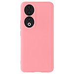 Avizar Coque pour Honor 90 Silicone Semi-rigide Doux au Toucher  Rose