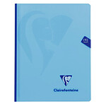 CLAIREFONTAINE Mimesys brochure cousue polypro 17x22cm 192p séyès coloris assortis