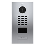 Doorbird - Portier vidéo IP 1 sonnette PoE avec lecteur de badge RFID - D2101V-V2-EP Encastrable Inox