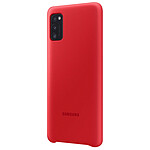 Coque Samsung Galaxy A41 Semi-rigide Soft Touch Silicone Cover Original Rouge