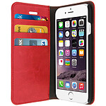 Avizar Étui iPhone 6 , iPhone 6s en simili cuir et finition surpiqué - Rouge