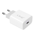 LinQ Chargeur Secteur USB Type C Power Delivery 18W Charge Rapide  Blanc