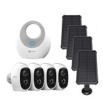 Ezviz Pack 4 caméras C3A + Base/panneaux solaires