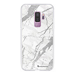 LaCoqueFrançaise Coque Samsung Galaxy S9 Plus 360 intégrale transparente Motif Marbre gris Tendance