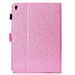Evetane Etui iPad Pro 105: A1701-A1709-A1852 folio avec stand rose et paillettes
