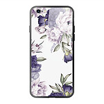 LaCoqueFrançaise Coque iPhone 6/6S Coque Soft Touch Glossy Pivoines Violettes Design