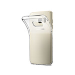 Evetane Coque Samsung Galaxy S7 transparente Motif housse Slim en silicone solide
