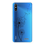 Evetane Coque Xiaomi Redmi 9A 360 intégrale transparente Motif Pissenlit Tendance