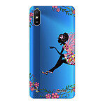 Evetane Coque Xiaomi Redmi 9A 360 intégrale transparente Motif Fée Fleurale Tendance