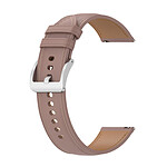 Avizar Bracelet Cuir pour Galaxy Watch 3 45mm Huawei Watch GT3 GT2 46mm Beige