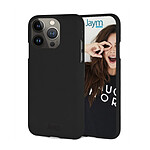 Jaym Coque pour Apple iPhone 13 Pro Max Premium Soft Feeling Noir