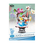 Disney - Diorama Alice au pays des merveilles D-Select 15 cm