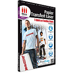 Micro Application - Pack papier transfert laser T-shirt Micro Application textiles clairs