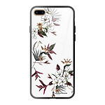 LaCoqueFrançaise Coque iPhone 7 Plus/ 8 Plus Coque Soft Touch Glossy Fleurs Sauvages Design